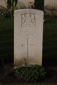 Ypres Reservoir Cemetery - Elliott, R C