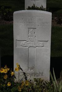 Ypres Reservoir Cemetery - Ericson, F