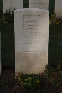 Ypres Reservoir Cemetery - Fitzsimmons, Harry