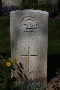 Ypres Reservoir Cemetery - Green, E