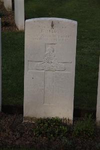 Ypres Reservoir Cemetery - Hart, F