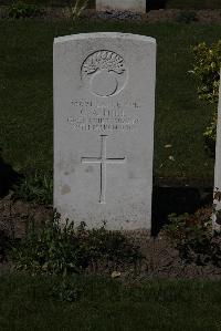 Ypres Reservoir Cemetery - Hill, C A