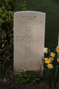 Ypres Reservoir Cemetery - Hill, F