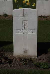 Ypres Reservoir Cemetery - Hutchinson, T