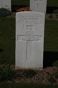 Ypres Reservoir Cemetery - Ironside, Arthur Douglas