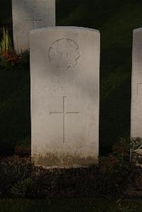 Ypres Reservoir Cemetery - Irving, James