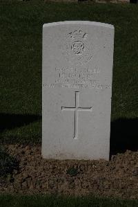 Ypres Reservoir Cemetery - Jackson, Harold