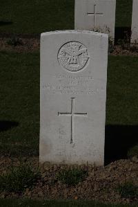 Ypres Reservoir Cemetery - Johns, T