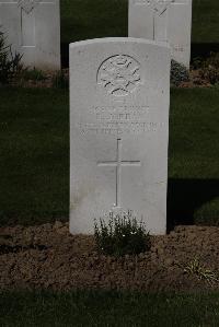 Ypres Reservoir Cemetery - Jordan, S