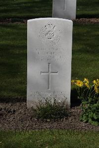 Ypres Reservoir Cemetery - Jordan, T A