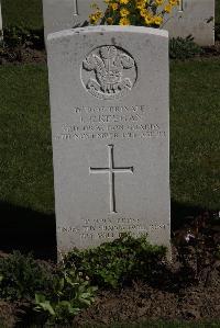 Ypres Reservoir Cemetery - Keegan, James Joseph