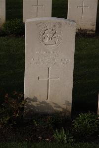 Ypres Reservoir Cemetery - King, W