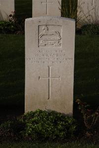 Ypres Reservoir Cemetery - Kingston, W