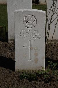 Ypres Reservoir Cemetery - Litchfield, T