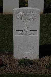 Ypres Reservoir Cemetery - Mansfield, W