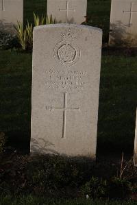 Ypres Reservoir Cemetery - Mayhew, C