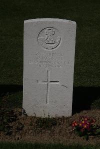 Ypres Reservoir Cemetery - Morgan, W