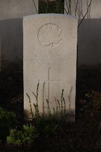 Ypres Reservoir Cemetery - Morrice, James Ritchie