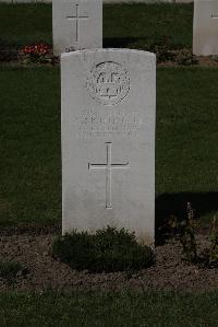 Ypres Reservoir Cemetery - Nightingale, A