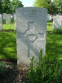 Ypres Reservoir Cemetery - Page, Francis James