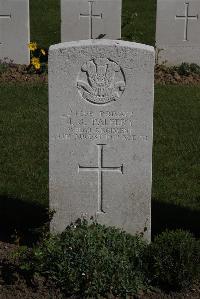 Ypres Reservoir Cemetery - Palfery, J G