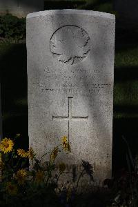 Ypres Reservoir Cemetery - Parker, C A