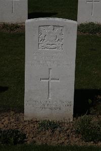 Ypres Reservoir Cemetery - Parsons, F M