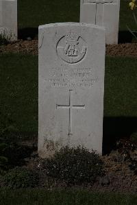 Ypres Reservoir Cemetery - Poynter, A