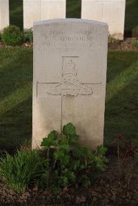 Ypres Reservoir Cemetery - Radbourne, Percy