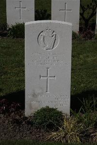 Ypres Reservoir Cemetery - Reid, James Alexander