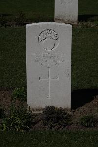 Ypres Reservoir Cemetery - Rhodes, G