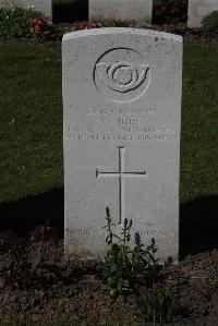 Ypres Reservoir Cemetery - Rider, Alfred