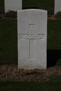 Ypres Reservoir Cemetery - Robinson, W