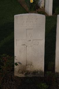 Ypres Reservoir Cemetery - Robson, J