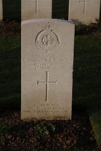 Ypres Reservoir Cemetery - Rutherford, Thomas