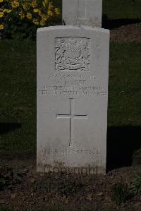 Ypres Reservoir Cemetery - Ryder, Walter