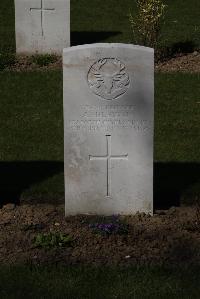 Ypres Reservoir Cemetery - Sheridan, A