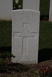 Ypres Reservoir Cemetery - Speller, P W