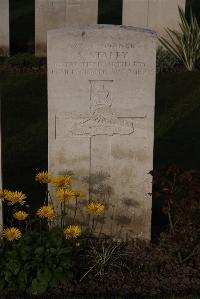 Ypres Reservoir Cemetery - Staley, A