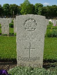 Ypres Reservoir Cemetery - Steel, James Frederick