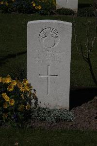 Ypres Reservoir Cemetery - Styles, S