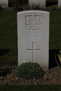 Ypres Reservoir Cemetery - Sykes, Edward