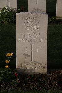 Ypres Reservoir Cemetery - Tatner, Albert