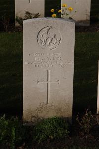 Ypres Reservoir Cemetery - Taylor, F C