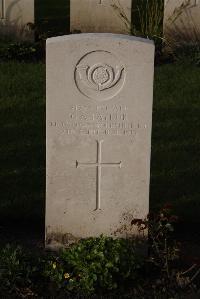 Ypres Reservoir Cemetery - Taylor, G A