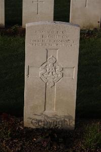 Ypres Reservoir Cemetery - Thompson, G