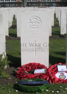 Ypres Reservoir Cemetery - BURTON, ARTHUR