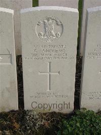 Bailleul Communal Cemetery Extension (Nord) - Andrews, G