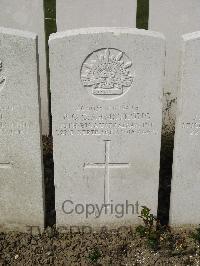 Bailleul Communal Cemetery Extension (Nord) - Armstrong, George Cecil