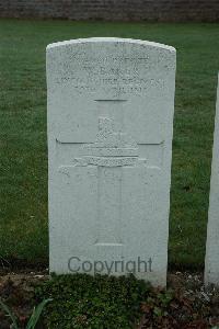 Bailleul Communal Cemetery Extension (Nord) - Baker, W